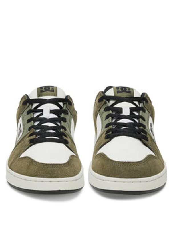 DC Sneakersy MANTECA 4 DC01732250 Zielony. Kolor: zielony. Materiał: zamsz, skóra