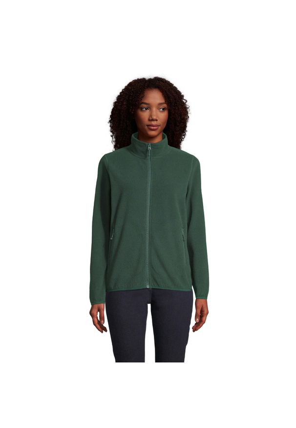 SOL'S - Damski polar Sol's Factor. Kolor: zielony. Materiał: polar