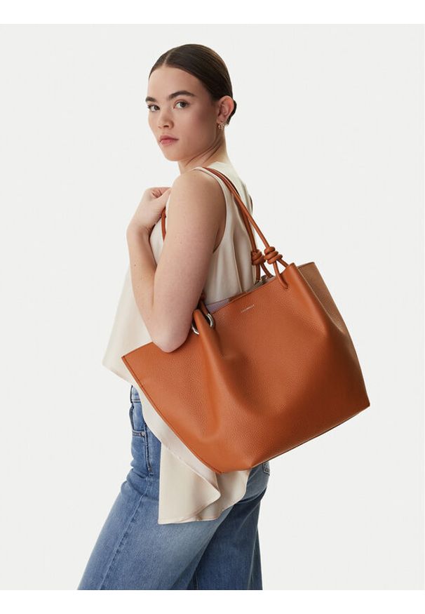 Coccinelle Torebka U07 Coccinelleefinn E1 U07 11 01 01 Brązowy. Kolor: brązowy. Materiał: skórzane