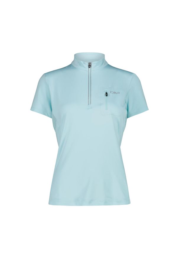 Damski jersey CMP. Kolor: niebieski, wielokolorowy, biały. Materiał: jersey. Sport: kolarstwo