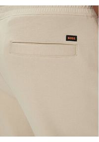BOSS - Boss Spodnie dresowe Se_brid 50513379 Beżowy Regular Fit. Kolor: beżowy. Materiał: bawełna