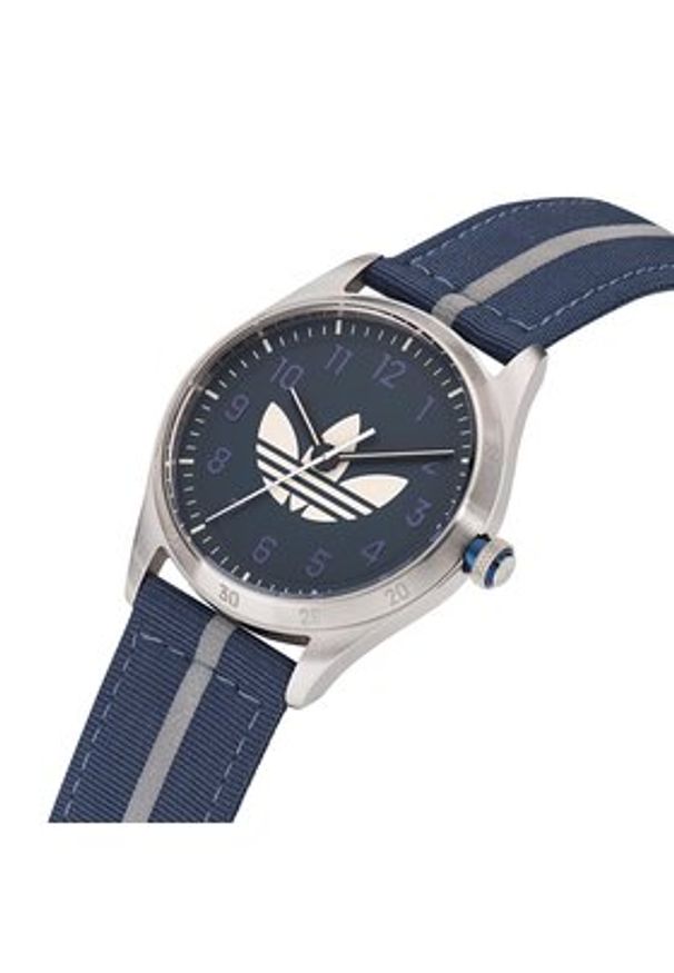 adidas Originals Zegarek Code Four Watch AOSY23041 Srebrny. Kolor: srebrny. Materiał: syntetyk