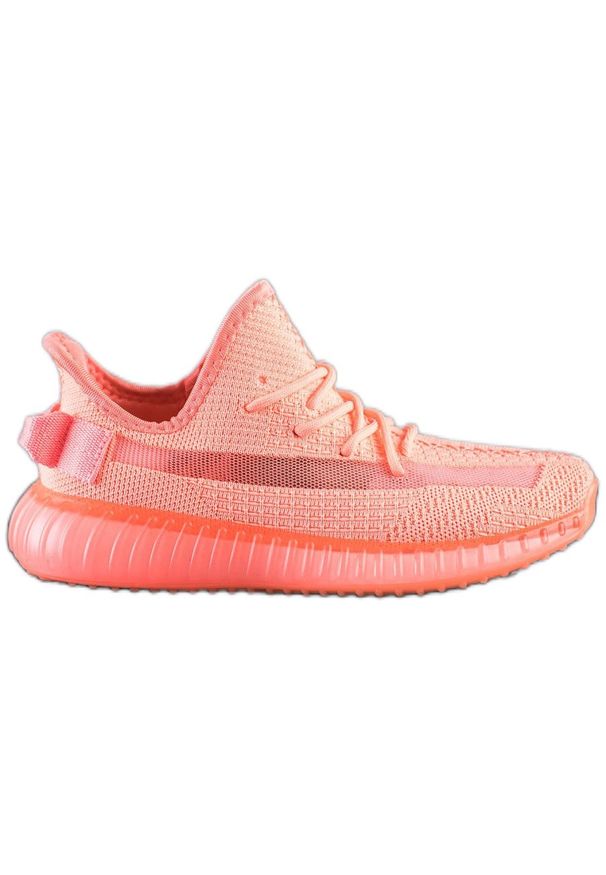 SHELOVET Tekstylne Sneakersy Na Platformie pomarańczowe. Kolor: pomarańczowy. Obcas: na platformie
