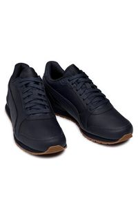 Puma Sneakersy St Runer V3 L 384855 15 Granatowy. Kolor: niebieski. Materiał: skóra