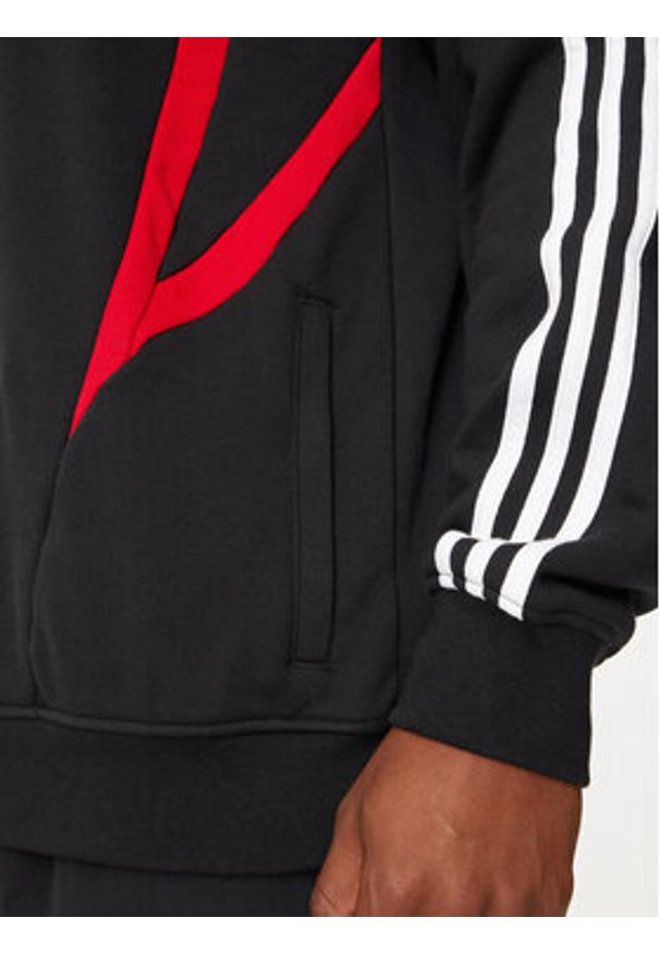 Adidas - adidas Bluza Archive IX9644 Czarny Regular Fit. Kolor: czarny. Materiał: bawełna