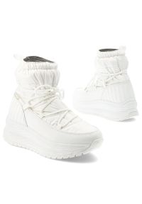 Białe Śniegowce Filippo Ciepłe Buty Damskie Na Platformie. Kolor: biały. Obcas: na platformie #6