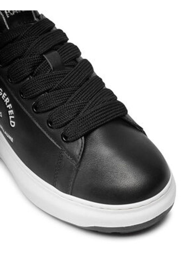 Karl Lagerfeld - KARL LAGERFELD Sneakersy KL57538 Czarny. Kolor: czarny. Materiał: skóra