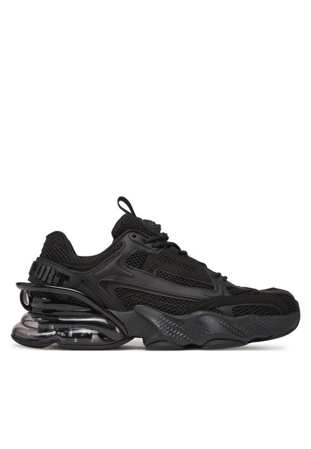 Plein Sport Sneakersy Thunderbeast // GEN.X.05 SAES USC0750 STE003N Czarny. Kolor: czarny. Materiał: materiał