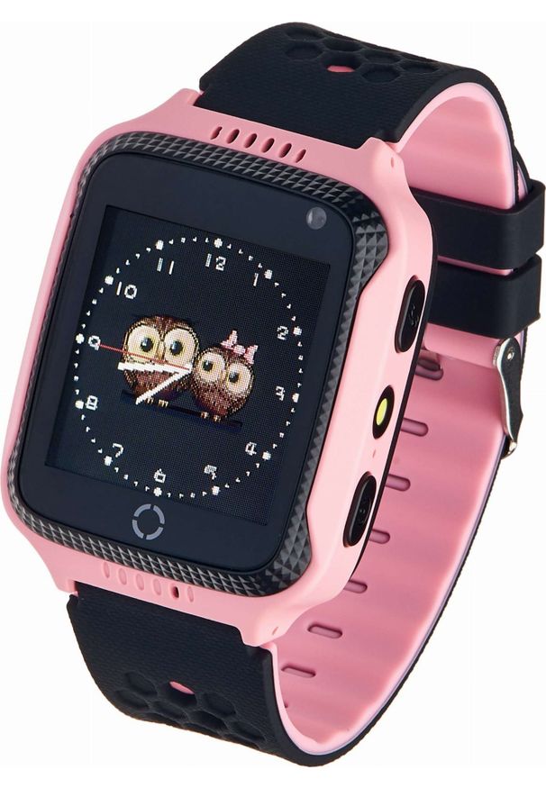 Różowy zegarek Garett Electronics smartwatch
