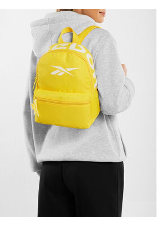 Reebok Plecak RBK-041-CCC-05 Żółty. Kolor: żółty. Materiał: poliester, materiał