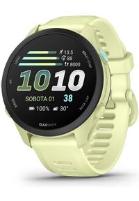GARMIN - Zegarek sportowy Garmin Forerunner 70 Żółty (010-04307-02). Kolor: żółty. Styl: sportowy #1