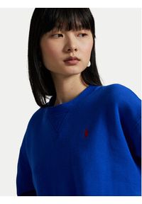 Polo Ralph Lauren Bluza 211971697005 Niebieski Relaxed Fit. Typ kołnierza: polo. Kolor: niebieski. Materiał: bawełna #2