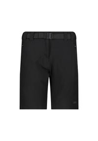 Szorty damskie CMP. Kolor: wielokolorowy, czarny, brązowy, zielony. Sport: turystyka piesza #1