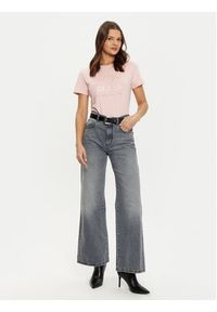Guess T-Shirt V5RI05 J1314 Różowy Regular Fit. Kolor: różowy. Materiał: bawełna #10
