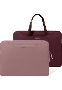 Torba Tomtoc tomtoc Light-A21 Dual-color Slim Laptop Handbag, 13,5 Inch - Raspberry