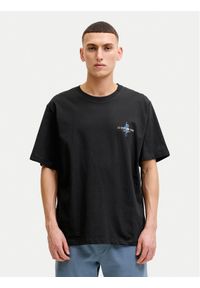 Jack & Jones T-Shirt Corals Tee 12288345 Czarny Regular Fit. Kolor: czarny. Materiał: bawełna #1