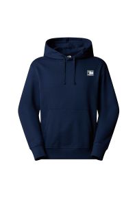 Bluza męska The North Face Mountain 0A8E3N8K21 - granatowa. Typ kołnierza: kaptur. Kolor: niebieski. Materiał: bawełna. Styl: klasyczny. Sport: wspinaczka #1