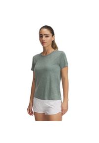 Damski top treningowy Under Armour Launch Camo. Kolor: zielony. Sport: fitness #1