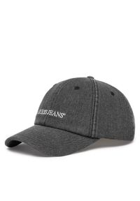 Czapka z daszkiem Guess Jeans. Kolor: czarny #1