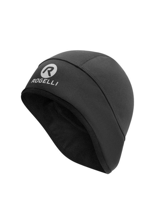 ROGELLI - Czapka pod kask unisex Rogelli Lazio, softshellowa. Kolor: czarny. Sezon: zima. Styl: sportowy