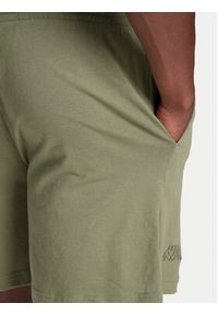 Kappa Szorty sportowe Logo Korpo Cabas 303HZE0 Khaki Regular Fit. Kolor: brązowy. Materiał: bawełna. Styl: sportowy #3