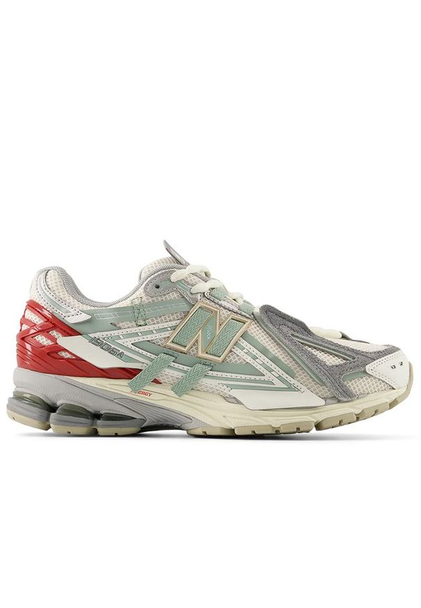 Buty unisex New Balance U19065DY - beżowe. Kolor: beżowy. Materiał: syntetyk, materiał, guma. Szerokość cholewki: normalna. Sport: turystyka piesza