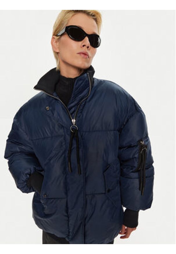 Day Birger et Mikkelsen - DAY BIRGER ÉT MIKKELSEN Kurtka bomber Raymond DAY65243402 Granatowy Oversize. Kolor: niebieski. Materiał: syntetyk