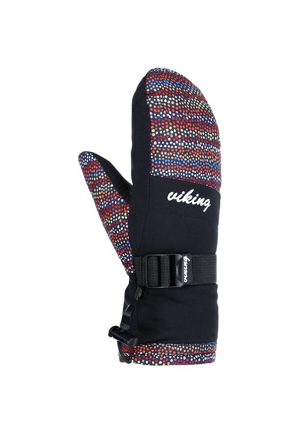 Rękawice narciarskie dla kobiet Viking Tanuka. Kolor: wielokolorowy, czarny. Sezon: zima. Sport: narciarstwo