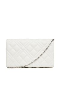 Love Moschino - LOVE MOSCHINO Torebka JC4248PP0MLA0100 Biały. Kolor: biały. Materiał: skórzane