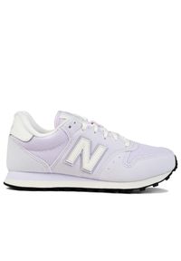 Buty damskie sportowe New Balance. Kolor: fioletowy, biały, wielokolorowy. Sport: turystyka piesza #1