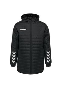 Kurtka piłkarska męska Hummel Promo Bench Jacket. Kolor: czarny. Sport: piłka nożna