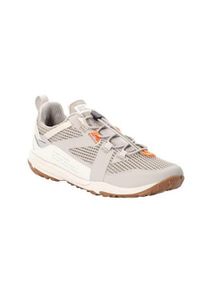 Buty do chodzenia damskie Jack Wolfskin Spirit Low. Kolor: beżowy. Materiał: materiał, syntetyk, tkanina. Szerokość cholewki: normalna. Sport: turystyka piesza