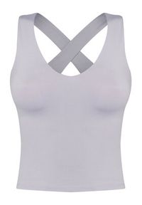 GIRLFRIEND COLLECTIVE - Girlfriend Collective Top Zoe 1024 Fioletowy Slim Fit. Kolor: fioletowy. Materiał: syntetyk #5