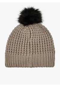 Czapka zimowa damska Helly Hansen Snowfall Beanie - mellow grey/cream. Kolor: beżowy. Sezon: zima