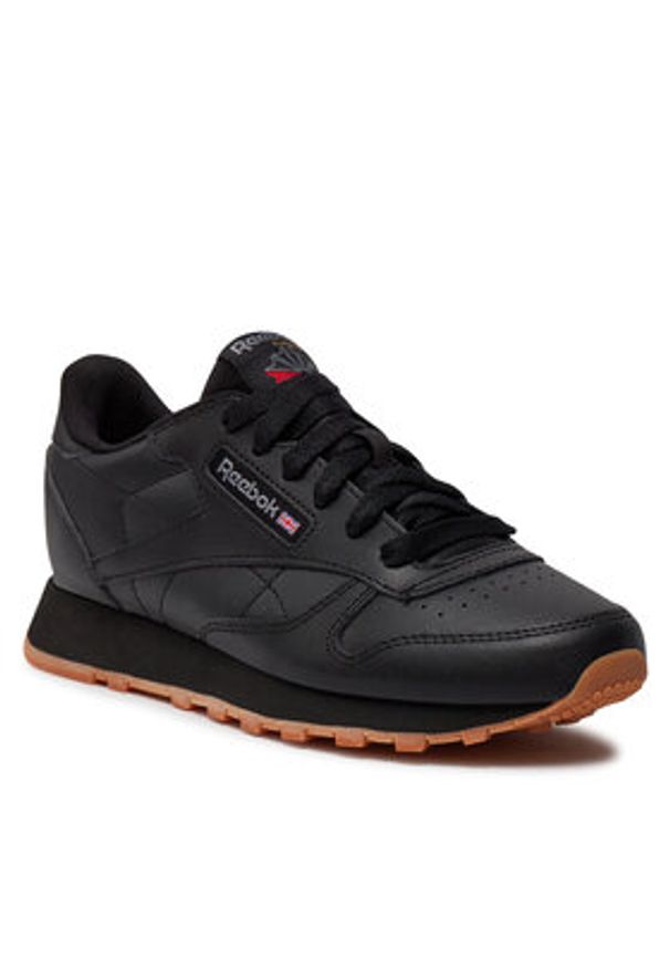 Reebok Sneakersy Classic Leather GZ6093 Czarny. Kolor: czarny. Materiał: syntetyk, skóra. Model: Reebok Classic