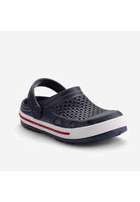 Coqui - Klapki chłopięce COQUI LINDO Navy/White roz. 28/29. Kolor: biały. Materiał: materiał. Sezon: lato. Styl: sportowy #1