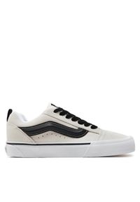 Vans Tenisówki Knu Skool VN0009QCYB21 Biały. Kolor: biały. Materiał: materiał