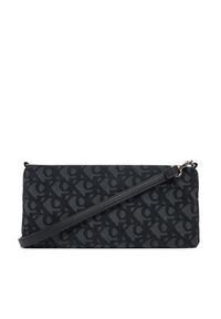 Calvin Klein Jeans Torebka Logo Jacquard Sophie Top Zip LV04K3183G Czarny. Kolor: czarny