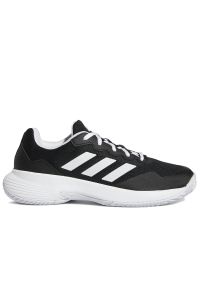 Adidas - Buty adidas Gamecourt 2.0 Tennis GZ0694 - czarne. Kolor: czarny. Szerokość cholewki: normalna. Sport: tenis #1