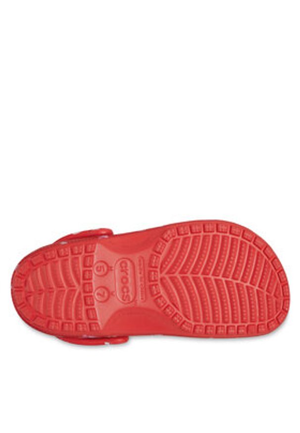 Crocs Klapki Classic Vday Clog 209682 Czerwony. Kolor: czerwony