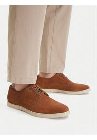 Gino Rossi - GINO ROSSI Półbuty CEO-MASSI-06 MI08 Brązowy. Kolor: brązowy. Materiał: zamsz, skóra #9