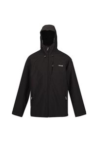 Kurtka turystyczna męska Regatta Britedale z membraną LED. Kolor: czarny. Sport: turystyka piesza #1