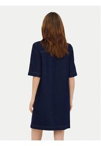 only - ONLY Sukienka jeansowa Belle 15324384 Granatowy Regular Fit. Kolor: niebieski. Materiał: bawełna #5