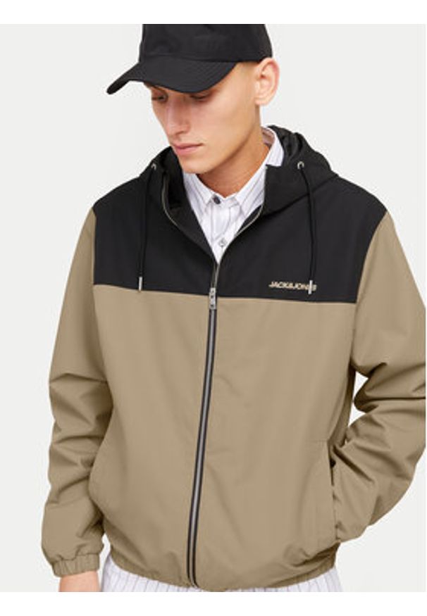 Jack & Jones Kurtka przejściowa Legacy 12268598 Beżowy Regular Fit. Kolor: beżowy. Materiał: syntetyk