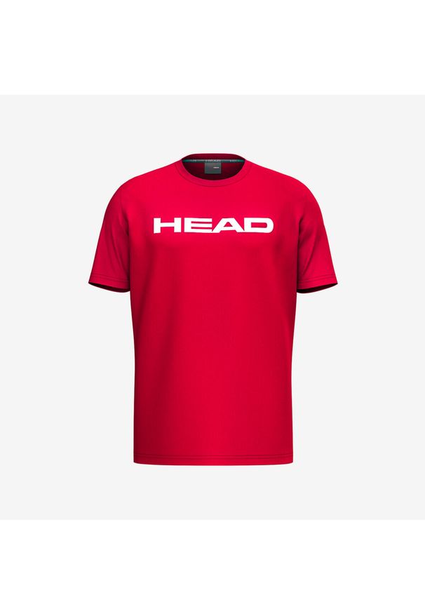 Koszulka dla dzieci Head Club Original. Kolor: czerwony. Materiał: materiał