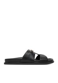 Nine West Klapki CEO-JDNW-05 Czarny. Kolor: czarny. Materiał: skóra #1