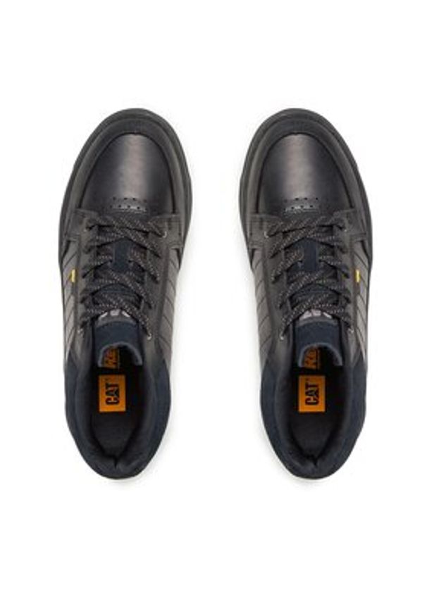 CATerpillar Sneakersy Apa Cush P725845 Czarny. Kolor: czarny. Materiał: skóra