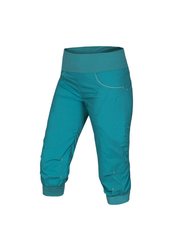 OCUN - Szorty damskie Ocun Noya blue. Kolor: niebieski. Materiał: materiał. Sezon: lato. Sport: wspinaczka, turystyka piesza