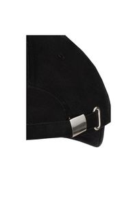 Ochnik - Czarna czapka z daszkiem z logo unisex. Kolor: czarny. Materiał: bawełna. Styl: sportowy #4