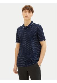 Tom Tailor Denim Polo 1040465 Granatowy Regular Fit. Typ kołnierza: polo. Kolor: niebieski. Materiał: bawełna